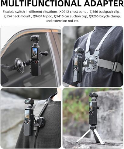Camera Accessories Multi-Use Adapter Frame for Osmo Pocket 3 in Saudi Arabia