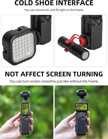 Camera Accessories Multi-Use Adapter Frame for Osmo Pocket 3 in Saudi Arabia