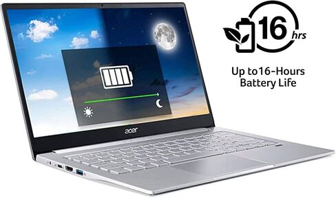 ACER 2022 Swift 3 Thin & Light Business Laptop 14" FHD IPS Display, Intel Core Evo i7-1165G7 Up to 4.7Ghz, 8GB RAM 512GB SSD, Intel Iris Xe Graphics, Fingerprint Reader, Backlit Keyboard, Win10 in Saudi Arabia