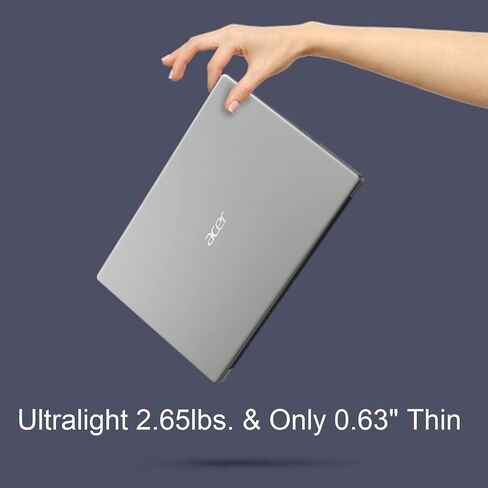 ACER 2022 Swift 3 Thin & Light Business Laptop 14" FHD IPS Display, Intel Core Evo i7-1165G7 Up to 4.7Ghz, 8GB RAM 512GB SSD, Intel Iris Xe Graphics, Fingerprint Reader, Backlit Keyboard, Win10 in Saudi Arabia