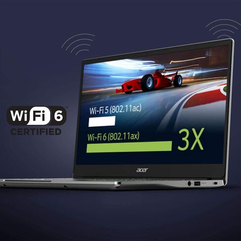 ACER 2022 Swift 3 Thin & Light Business Laptop 14" FHD IPS Display, Intel Core Evo i7-1165G7 Up to 4.7Ghz, 8GB RAM 512GB SSD, Intel Iris Xe Graphics, Fingerprint Reader, Backlit Keyboard, Win10 in Saudi Arabia