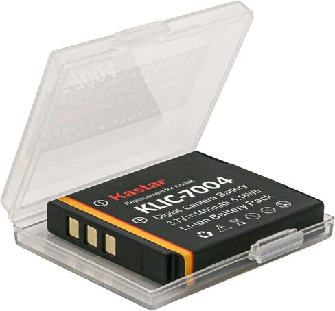 بطارية Kastar 3 عبوات وشاحن USB LTD2 متوافق مع بطارية Kodak KLIC-7004 K7004، شاحن Kodak K7700، EasyShare M1033، EasyShare M1093 IS، EasyShare M2008، EasyShare V1073، EasyShare V1233 in Saudi Arabia
