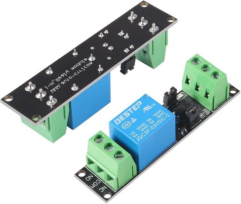 6pcs 3v 1 Channel Relay Board for Raspberry Pi Arduino Relay Module 1 Channel Opto-Isolate High Level Trigger for IOT ESP8266 Microcontrollers Development Board in Saudi Arabia