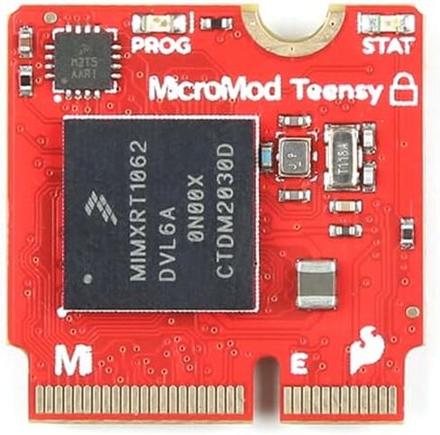 معالج SparkFun MicroMod Teensy مع حماية النسخ، شريحة NXP iMXRT1062، موصل M.2 MicroMod الأبعاد: 22 مم × 22 مم × 15 مم in Saudi Arabia