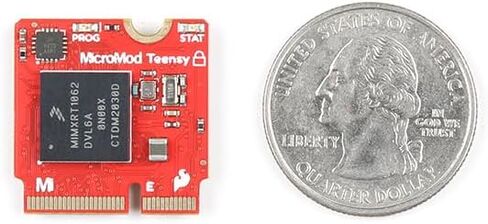 معالج SparkFun MicroMod Teensy مع حماية النسخ، شريحة NXP iMXRT1062، موصل M.2 MicroMod الأبعاد: 22 مم × 22 مم × 15 مم in Saudi Arabia
