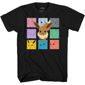 Pokemon Eevee Cubes Evolutions Adult T-Shirt