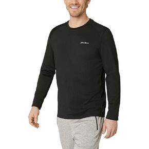 Eddie Bauer Men's Active Tee Crewneck Moisture Wicking Long Sleeve T-Shirt