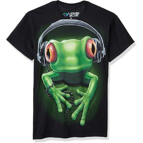 Liquid Blue Men's Frog Rock T-Shirt