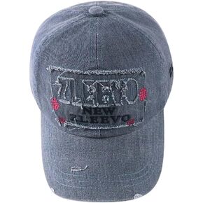 Vintage Distressed Washed Cotton Adjustable Baseball Cap Dad Hat