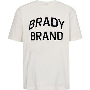 تي شيرت رجالي من BRADY مصنوع من القطن جيرسي بأكمام قصيرة