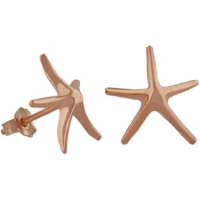 Sterling Silver Starfish Stud Earrings