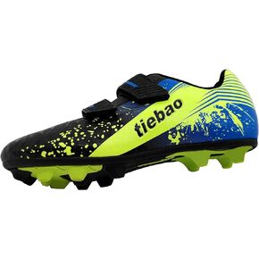 tiebaoGanar Kid's Cleat Soccer Turf Football Boots Athletic Outdoor & Indoor Sports Shoes for Boys Girls