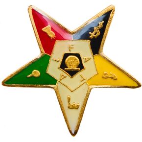 Masonic Order of the Eastern Star OES hat or lapel pin D42