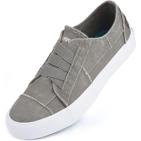 أحذية JENN ARDOR النسائية الأنيقة سهلة الارتداء من القماش - خفيفة الوزن، مرنة، مريحة، أحذية صيفية كاجوال للمشي والتنس للنساء in Kuwait