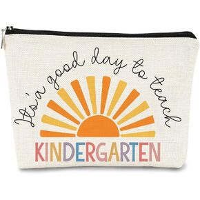 I Am Kind I Am Smart I Am Brave Inspirational Makeup Bag,Boho Neutral Rainbow Cosmetic Bag Gift for Teen Girls Women,Inspirational Gifts for Women Friends Mom Wife Grandma Daughter Teacher Coworker