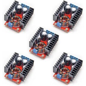 5PCS 150W DC-DC 10-32V to 12-35V Step Up Boost Converter Module Adjustable Power Voltage