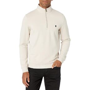 IZOD Men's Slim Fit Advantage Performance Quarter Zip Fleece Pullover Sweatshirt