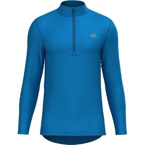 DANISH ENDURANCE Men's Cycling Jersey Long Sleeve, Pockets, Tag-Free, Quick Dry