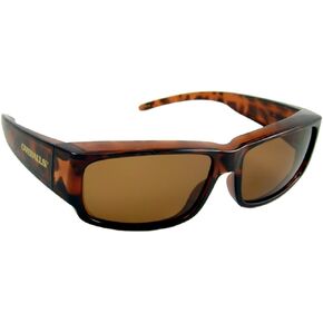 Sea Striker Overalls Sunglasses with Polarized Tortoise and Brown Lens