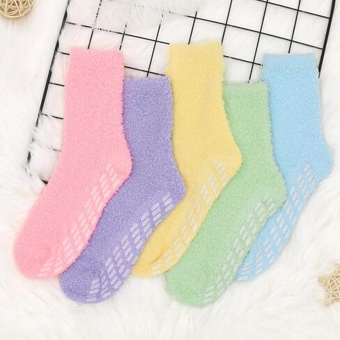 جوارب غامضة مع مقابض للنساء، جوارب غير قابلة للانزلاق، جوارب نسائية منفوشة، جوارب مريحة، جوارب مريحة، جوارب مستشفى ناعمة in Kuwait