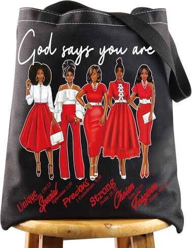 WZMPA Sorority DST Cosmetic Make up Bag Greek Sorority Gift God Says You Are Sorority Makeup Zipper Pouch Bag Sigma Theta Paraphernalia (God Says DST) in Saudi Arabia