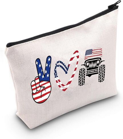 TSOTMO 4x4 Vehicle Off Road Zipper Cosmetic Bag Offroad Vehicle Gift Offroading Lovers Gift Overland Cross-Country Race Gift Off Road 4x4 Travel Toiletry Bag (Love Vehicle) in Saudi Arabia