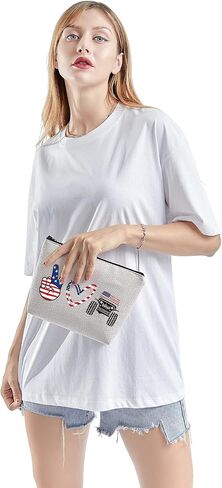 TSOTMO 4x4 Vehicle Off Road Zipper Cosmetic Bag Offroad Vehicle Gift Offroading Lovers Gift Overland Cross-Country Race Gift Off Road 4x4 Travel Toiletry Bag (Love Vehicle) in Saudi Arabia