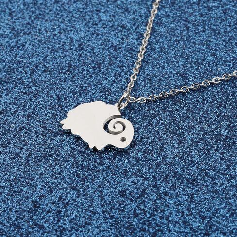 WUSUANED Cute Sheep Necklace Sheep Lover Gift Sheep Shape Jewelry Sheep Farm Animal Gifts Sheep Herder Gifts Sheep Owner Gift in Saudi Arabia