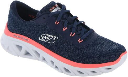Skechers Sport Glide Step Sport149943 Womens Sneaker 85 BM US NavyCoral in Saudi Arabia