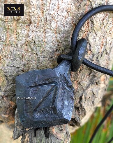 Teiwaz Rune, Forged Iron Rune, Tiwaz Rune, Tyr Tiw Rune, Viking Rune, Runic Amulet, Nordic Pendant, Talisman Necklace Fantasy Gift in Saudi Arabia