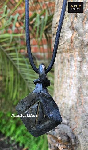 Teiwaz Rune, Forged Iron Rune, Tiwaz Rune, Tyr Tiw Rune, Viking Rune, Runic Amulet, Nordic Pendant, Talisman Necklace Fantasy Gift in Saudi Arabia