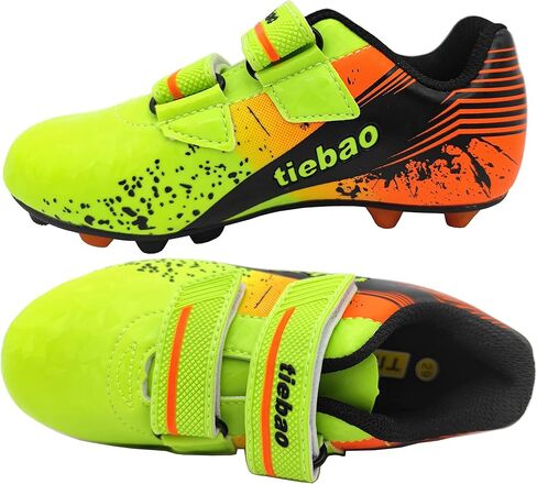 أحذية كرة القدم TiebaoGanar Kid's Cleat Turf لكرة القدم رياضية للاستخدام الخارجي والداخلي للأولاد والبنات in Saudi Arabia