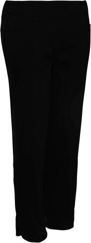 SLIM-SATION Women's Pull on Crop with Pockets and Dolphin Hem in Saudi Arabia