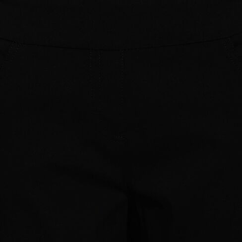 SLIM-SATION Women's Pull on Crop with Pockets and Dolphin Hem in Saudi Arabia