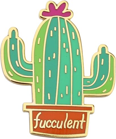 Fucculent Enamel Pin Cactus Succulent Jewelry Cactus Enamel Pin Succulent Brooch Cactus Lover Gift in Saudi Arabia