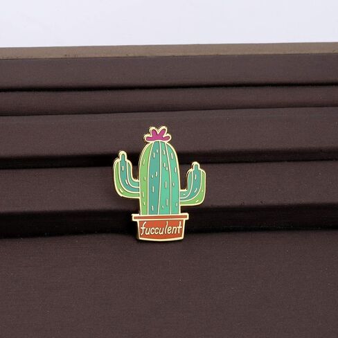 Fucculent Enamel Pin Cactus Succulent Jewelry Cactus Enamel Pin Succulent Brooch Cactus Lover Gift in Saudi Arabia