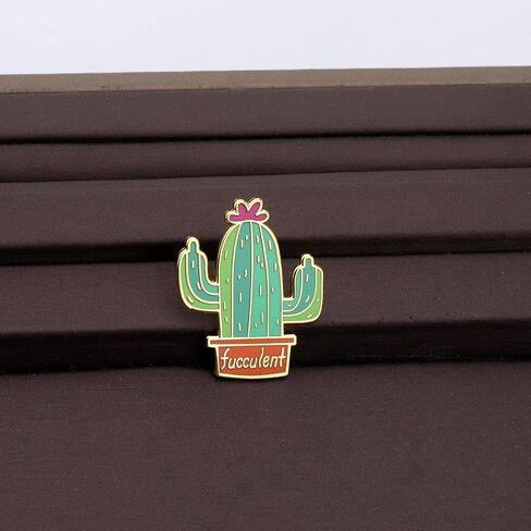 Fucculent Enamel Pin Cactus Succulent Jewelry Cactus Enamel Pin Succulent Brooch Cactus Lover Gift in Saudi Arabia