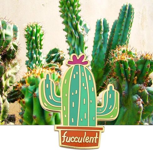Fucculent Enamel Pin Cactus Succulent Jewelry Cactus Enamel Pin Succulent Brooch Cactus Lover Gift in Saudi Arabia