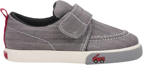 See Kai Run - Wyatt Sneaker for Little Kids, Gray Denim, Toddler 9 in Saudi Arabia