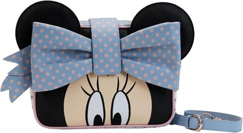 Loungefly Disney Minnie Pastel Dots Crossbody Bag in Saudi Arabia