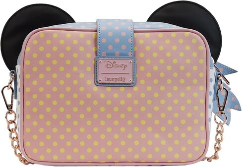 Loungefly Disney Minnie Pastel Dots Crossbody Bag in Saudi Arabia
