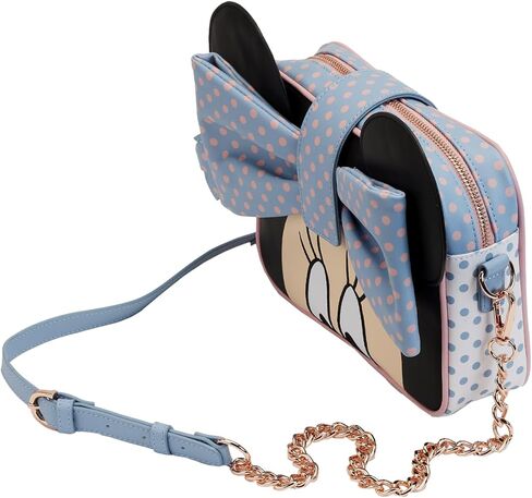Loungefly Disney Minnie Pastel Dots Crossbody Bag in Saudi Arabia