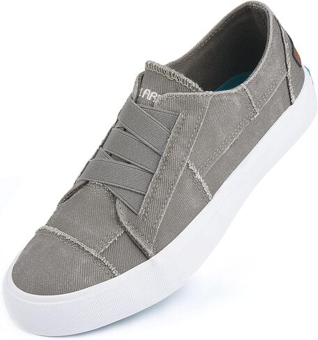 أحذية JENN ARDOR النسائية الأنيقة سهلة الارتداء من القماش - خفيفة الوزن، مرنة، مريحة، أحذية صيفية كاجوال للمشي والتنس للنساء in Kuwait