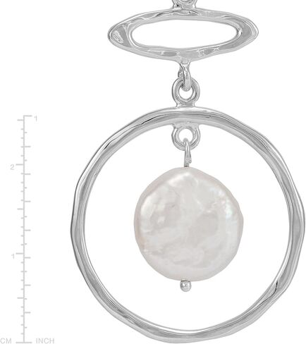 Silpada 'Memorable Moments’ Sterling Silver Freshwater Pearl Drop Earrings in Saudi Arabia