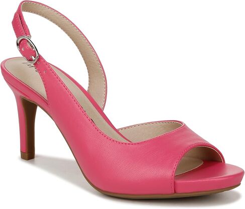LifeStride Women's Teller 2 Slingback Peep Toe Pumps Heeled Sandal in Saudi Arabia