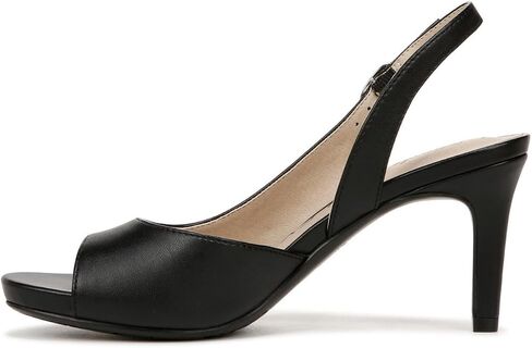 LifeStride Women's Teller 2 Slingback Peep Toe Pumps Heeled Sandal in Saudi Arabia