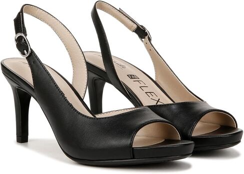 LifeStride Women's Teller 2 Slingback Peep Toe Pumps Heeled Sandal in Saudi Arabia