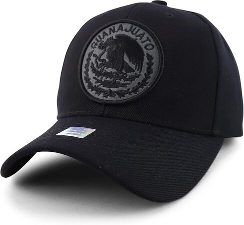 Trendy Apparel Shop Cities of Mexico Circular Logo Embroidered Structured Baseball Cap in Saudi Arabia