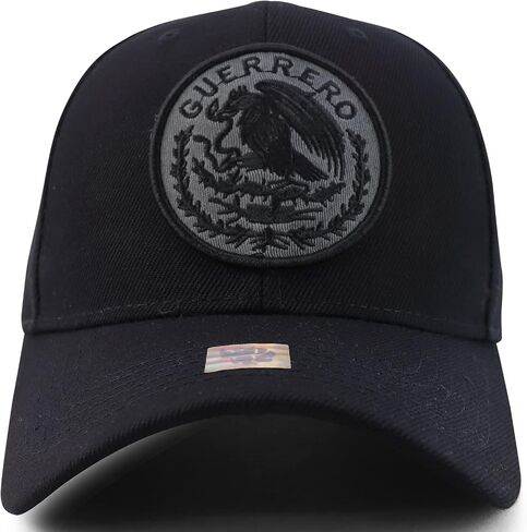 Trendy Apparel Shop Cities of Mexico Circular Logo Embroidered Structured Baseball Cap in Saudi Arabia