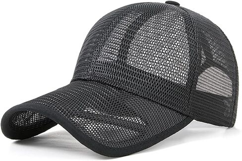 GEGEEN DOMOG Summer Baseball Cap for Men Plus Size Mesh Running Hats Breathable Outdoor Sports Quick Dry Hat in Saudi Arabia